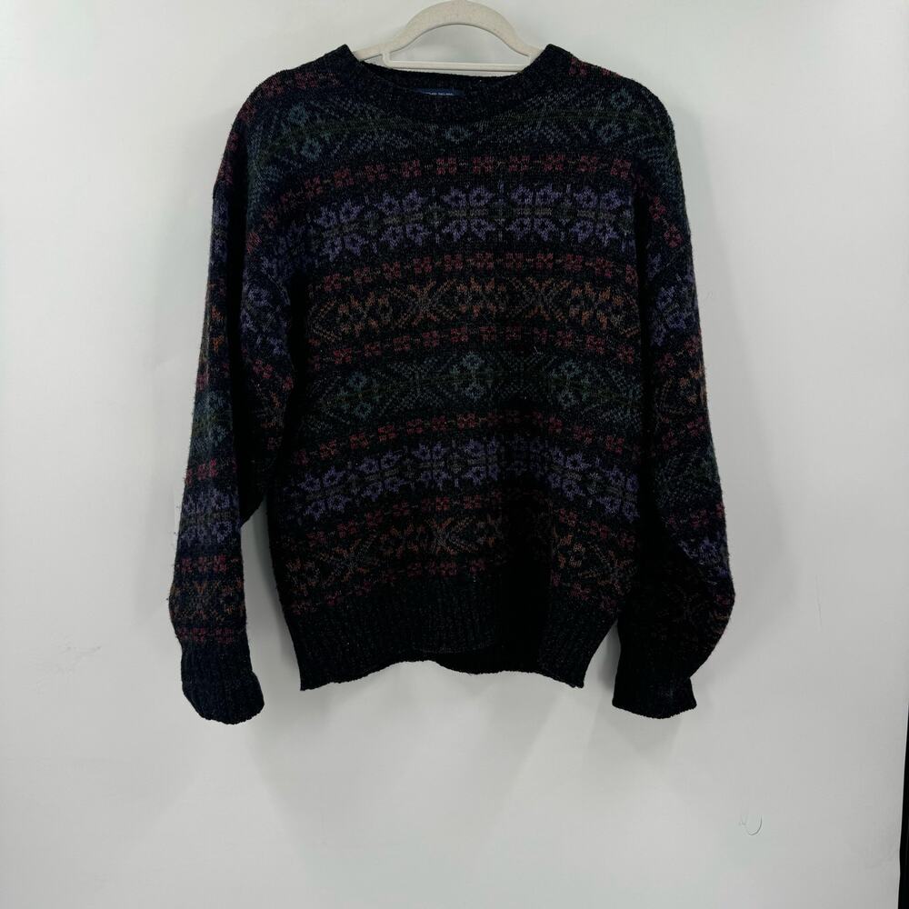 Vintage 90s Lands end made in Scotland knit Sweater